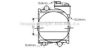 AVA QUALITY COOLING RE2092 Radiator, engine cooling